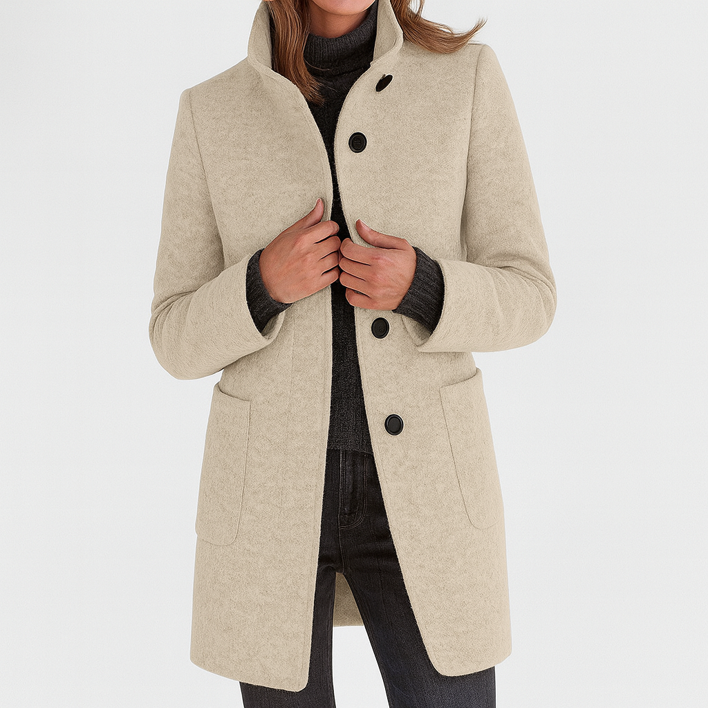 Yvonne | The High-Collar Coat