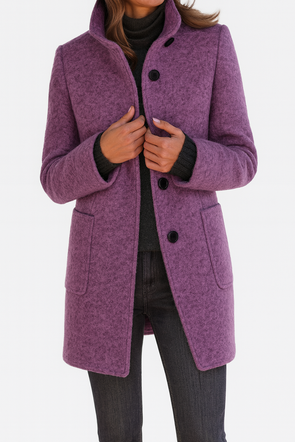Yvonne | The High-Collar Coat