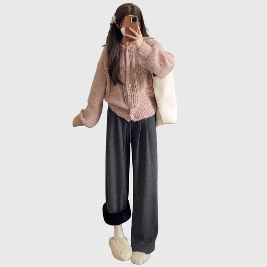 Raya - Wide-Leg Winter Pants