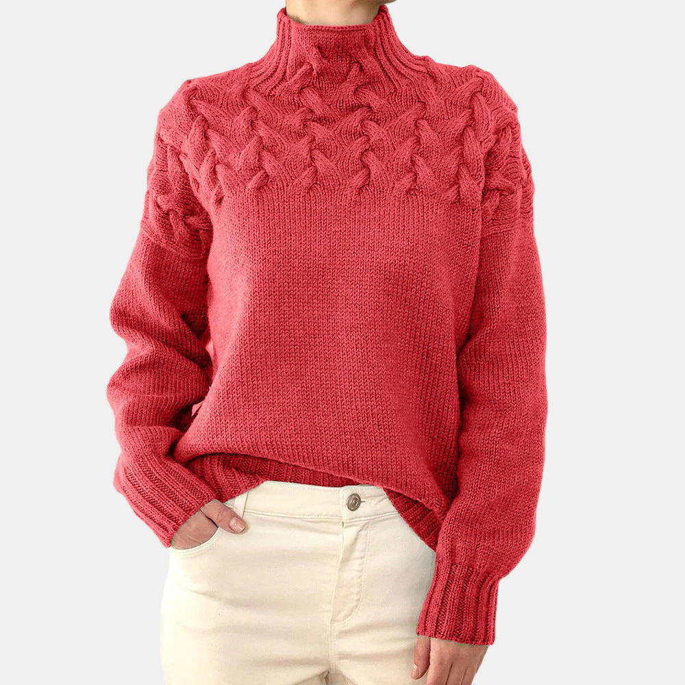 Marigold | Warm Knitted Turtleneck