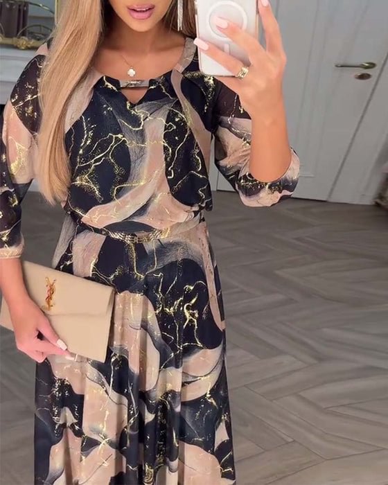 Magda | Elegant Chiffon Dress