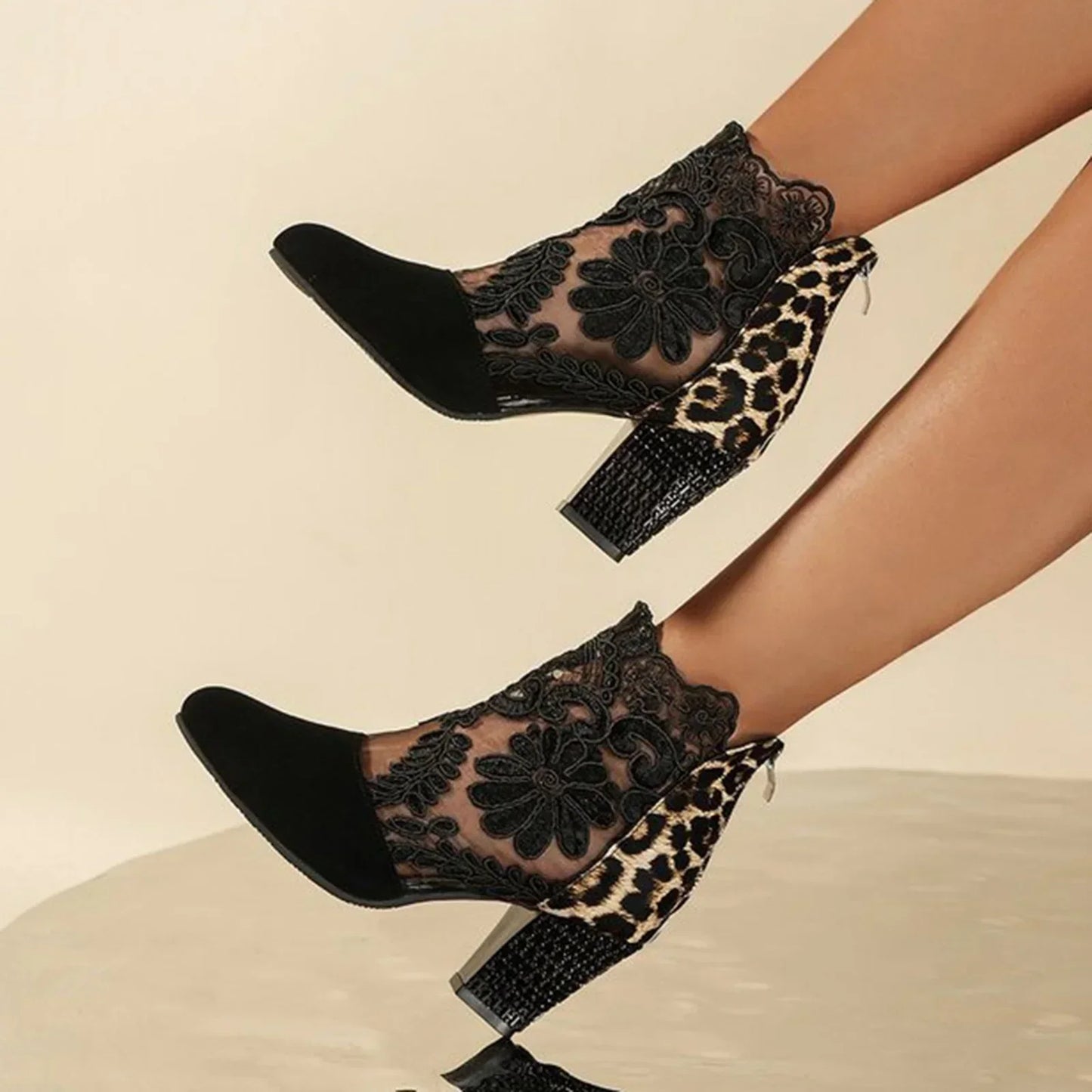 Lisa | Elegant Ankle Strap Heels