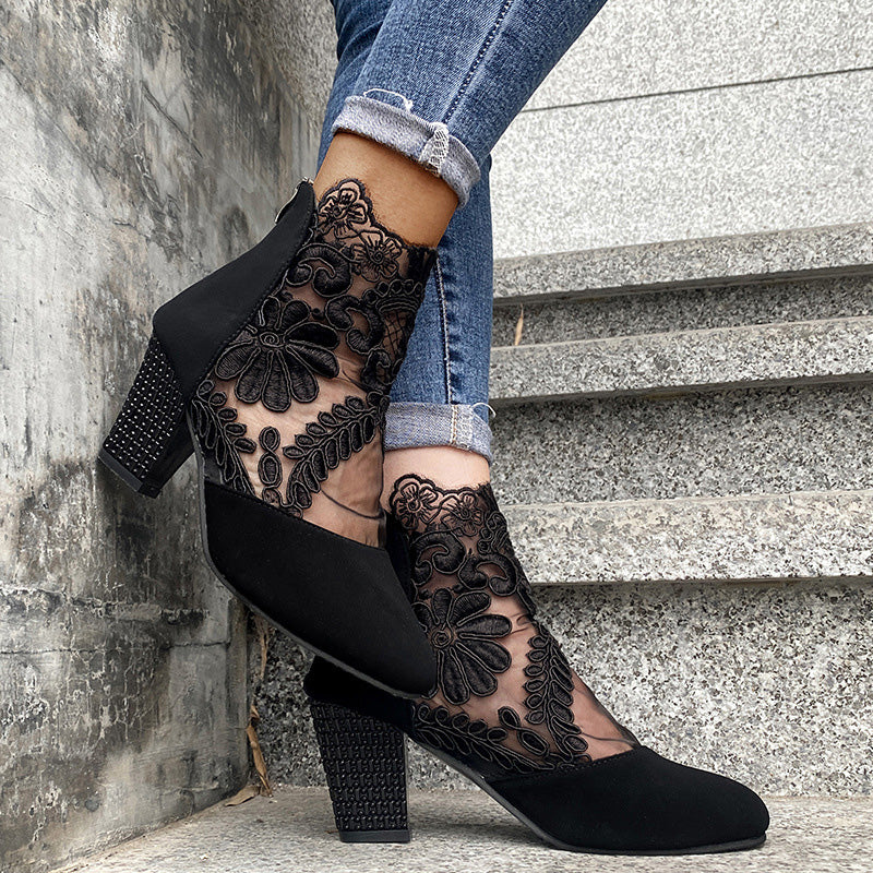 Lisa | Elegant Ankle Strap Heels