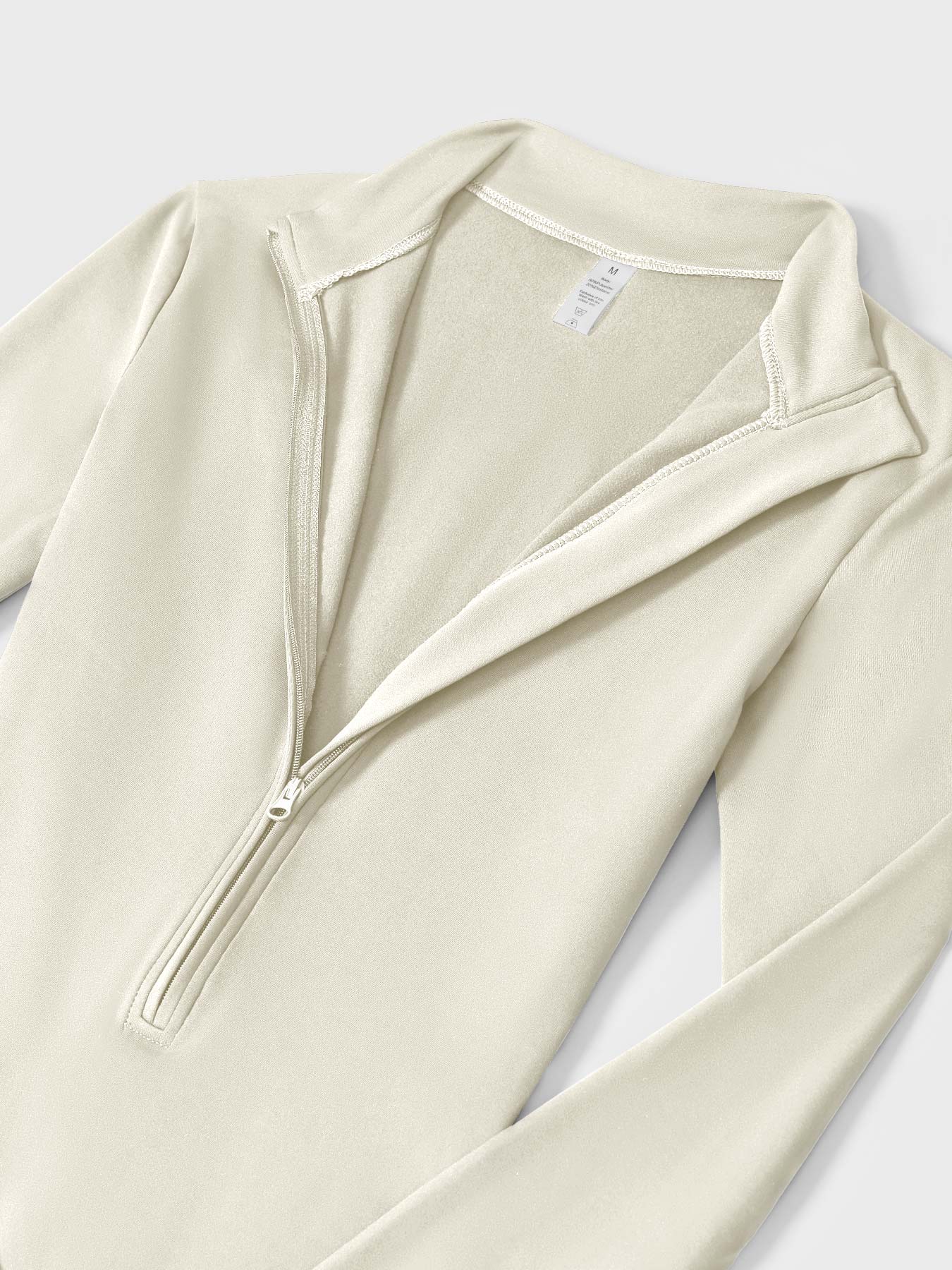 Fleece-Lined Long Sleeve Jumpsuit