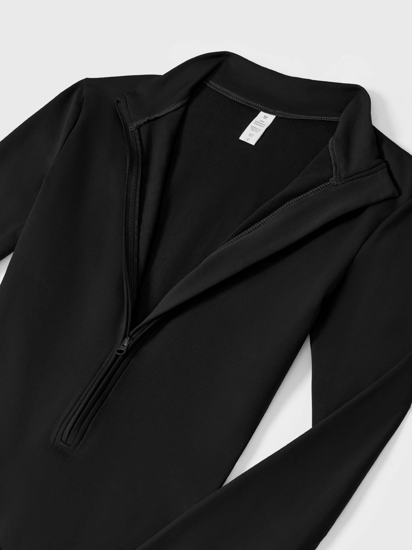 Fleece-Lined Long Sleeve Jumpsuit
