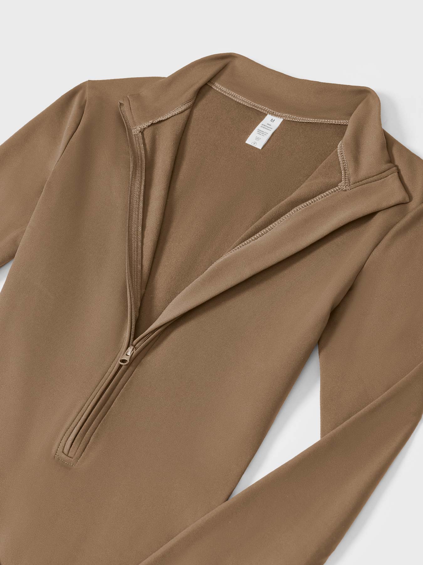 Fleece-Lined Long Sleeve Jumpsuit