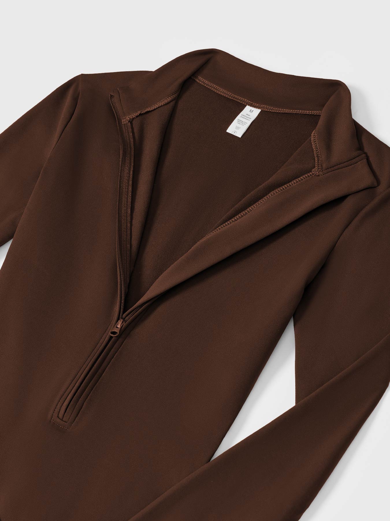 Fleece-Lined Long Sleeve Jumpsuit