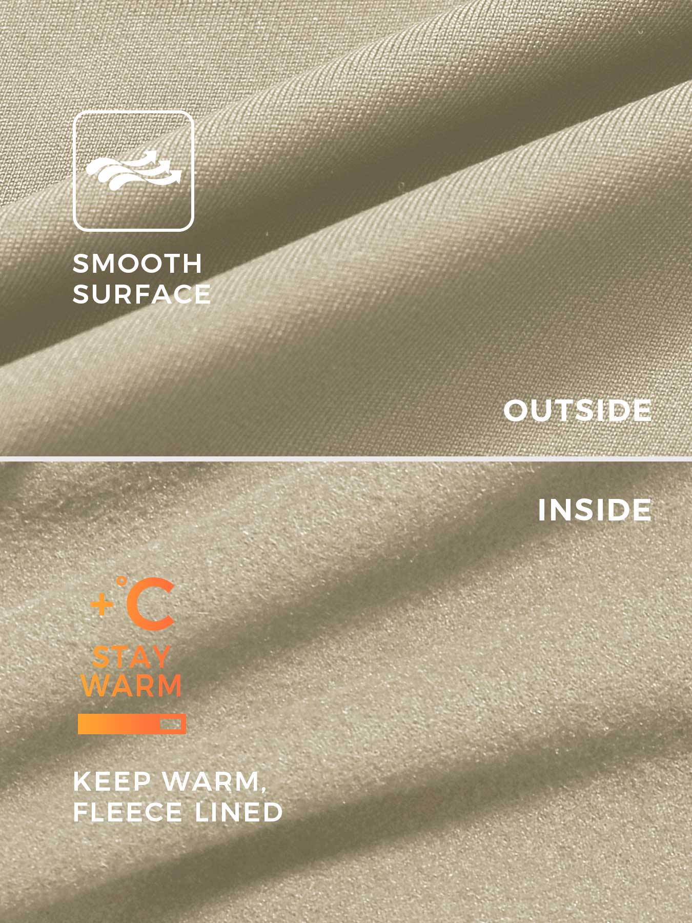 Fleece-Lined Long Sleeve Jumpsuit